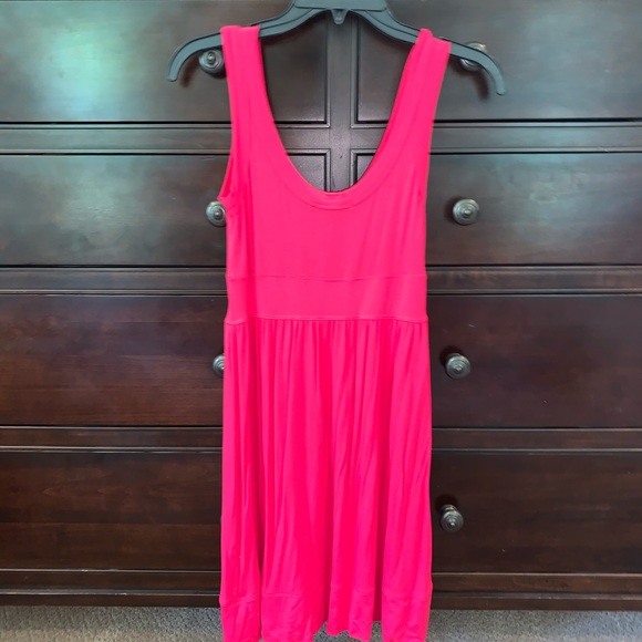 🏷️ xxi Pink Stretch Tank Dress Small S - Picture 5 of 5